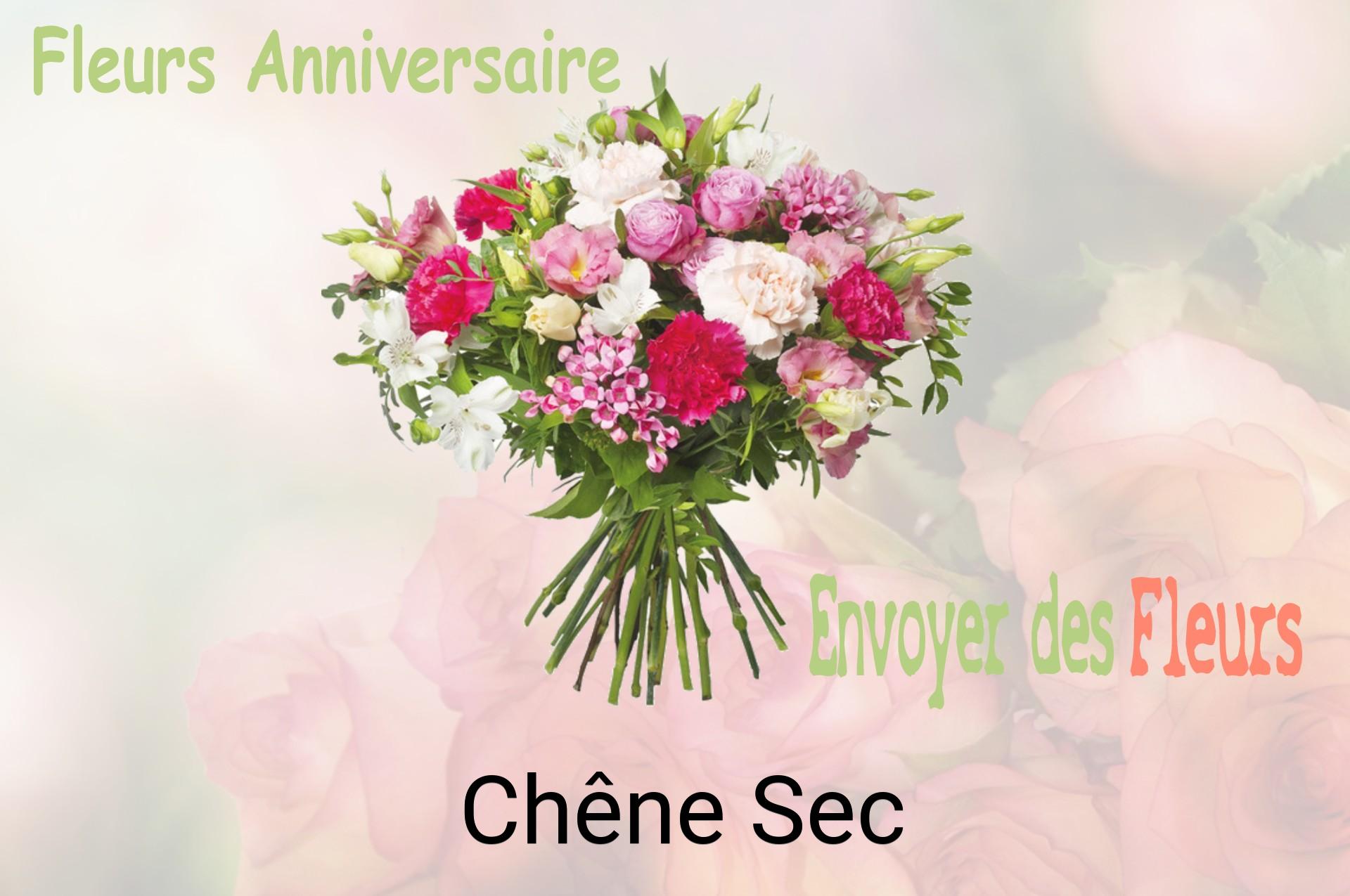Bouquet de fleurs d’anniversaire livré à Chêne-Sec